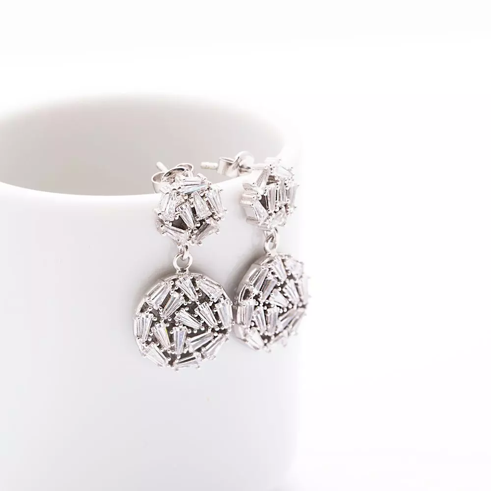 Khloe Zirconia Earrings - Imagen 2
