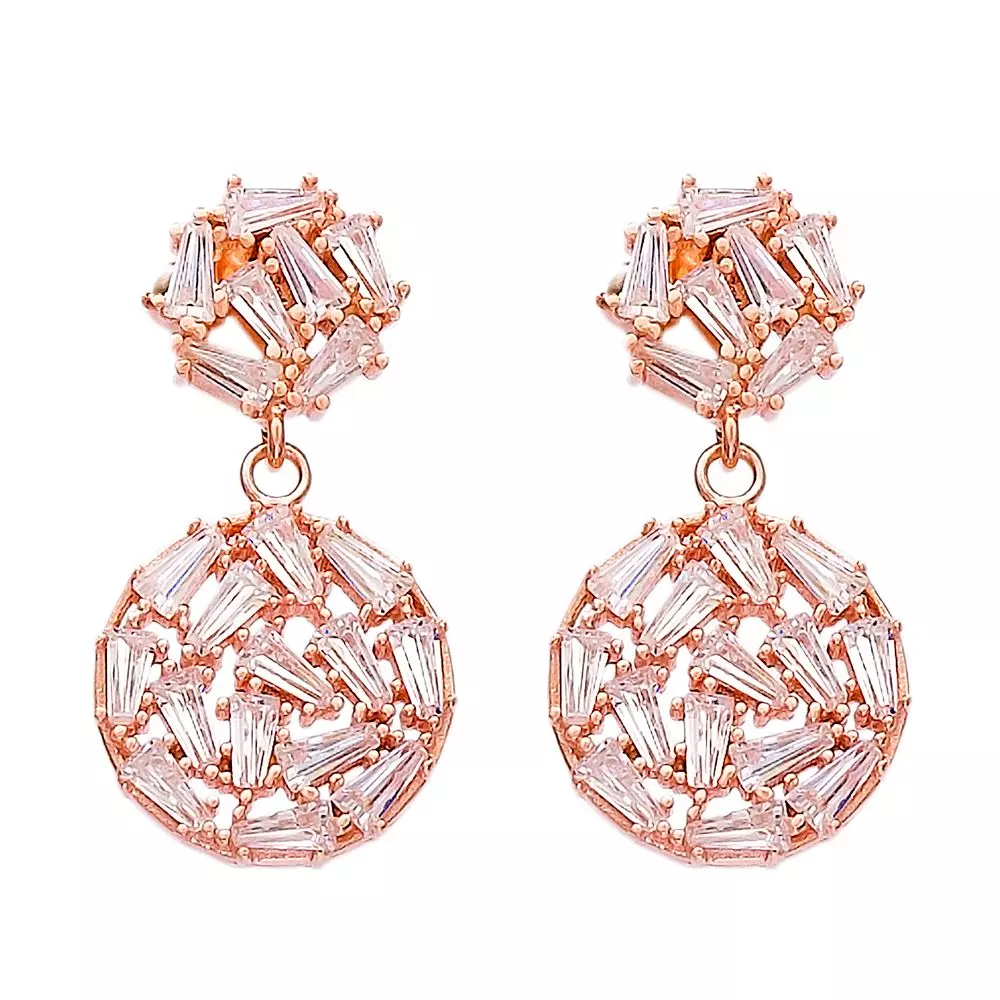 Khloe Zirconia Earrings - Imagen 3