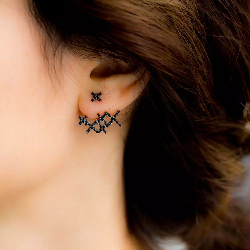 Jack Double Earrings - Image 2