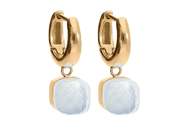 Qudo Firenze Earring White